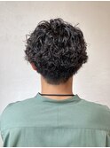 束感ショートツーブロックマッシュ波巻き/仙台/NEWOPEN