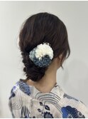 浴衣着付けヘアセット