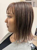 タプロヘア taplow hair ミディボブ×外ハネ