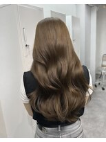 ヴェルダ 池袋店(verda)&nbsp;ブリーチなしダブルカラー オリーブベージュ