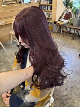 ウィークエンド(WEEKEND) ブリーチなしダブルカラー+カット+トリートメント【¥13800】