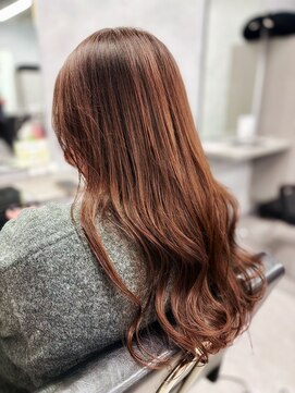 ネウィ 所沢(newi) イノアカラーでピンクに色味をチェンジ!