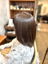 ミーノ(mieno) 白髪ぼかしハイライト