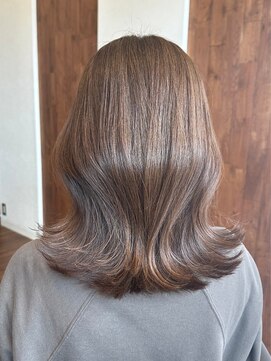 シェール(cher) くびれヘア/ブラウンベージュ/艶髪