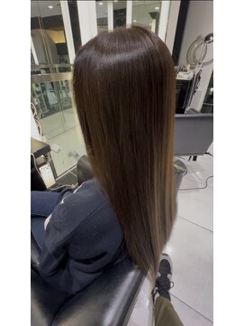 エアー 銀座タワー(AIR) 簡単スタイリング/髪質改善/美髪/明るい白髪染め【榛葉