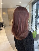 ミズチャーム(Ms.CHARM)&nbsp;ピンクベージュ/韓国ヘア/レイヤー/縮毛矯正