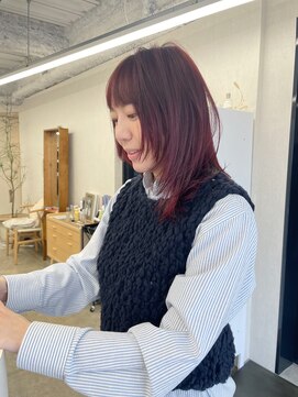 キジ(kiji) ミディアムウルフ/ミディアムレイヤー〔久屋/丸の内/久屋大通〕