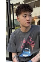 メンズバイココテラス 豊中(men's by cocoterace) プードルパーマ/メンズショート/メンズパーマ