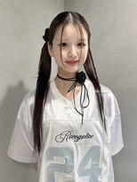 ペレ アネックス 大阪梅田茶屋町店(PELE ANNEX)&nbsp;くびれヘア/アプリコットオレンジ/夏のヘアアレンジ/梅田