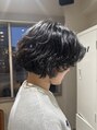 アグ ヘアー トルエ 亀戸店(Agu hair torue)&nbsp;緩めスパイラルのメンズボブスタイル◎