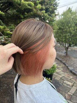 ヘアルーム フラット(HAIR ROOM flat) インナーカラー