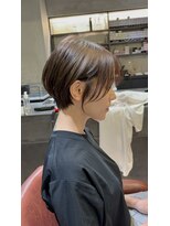 クロワ(croix) 【イルミナカラー】上品ショートボブ