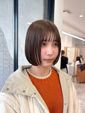 シアエミュー 新越谷店(SHEER emu) 内巻きボブ