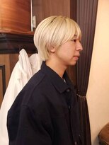 ブロック ジャポン(bloc japon)&nbsp;マッシュショート ツーブリーチ ホワイトブロンド/池田裕和