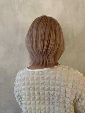 髪質改善/顔周りレイヤーカット/グレージュ[千葉/千葉駅]