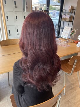 ブリーチなしダブルカラー！ピンクバイオレット♪