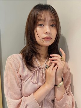 トリッカ 銀座(tricca) レイヤー/レイヤーカット/顔周り/ニュアンスカラー