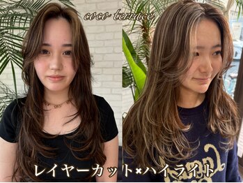 ココテラス(coco terrace)の写真/再現性の高いカット技術とハイセンスなスタイリストが集結！サロン帰りのスタイルが自宅でも再現可能♪