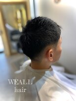 ウィール(WEALL) ☆メンズカット☆