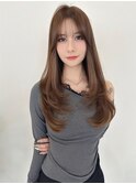 顔周り/前髪カット☆品のある大人韓国hair