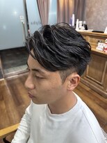 ナム 我孫子(NAM)&nbsp;フェザーパーマ／ニュアンスパーマ／韓国マッシュ／我孫子/men's