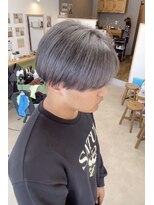 オリビアヘアー(OLIVIA HAIR)&nbsp;メンズグレーカラー×透明感暗髪☆