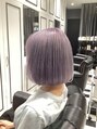 ゼノ(Xeno) 淡いラベンダーシルバー!夏っぽい。可愛いー