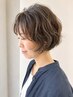 カット&パーマ [天王町/ショート/レイヤーカット/前髪カット]