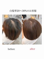 サンノット(SUN KNOT) 白髪ボカシ