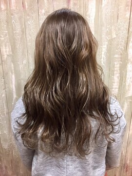 へアメイクワンプラス 四日市(HAIR MAKE ONEplus) 【ダブルカラー】ピンクグレーパール