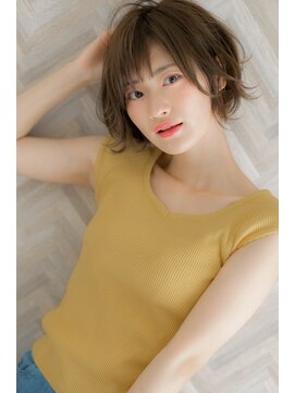 ローマ ギンザ(ROMA Ginza) 『ROMA』小顔ひし形シルエットのふんわりエアリーショート