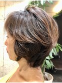 【アトリエクロエ 芦屋】 ひし形 愛され グラデーション カール