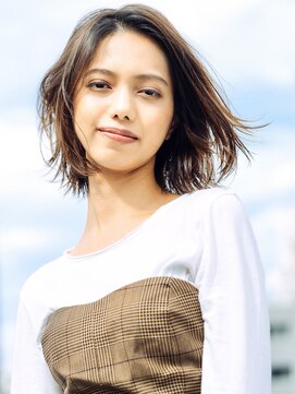 ピークアブー アヴェダ アトレ恵比寿(PEEK-A-BOO AVEDA) 【レイヤーボブスタイル】岡野亘希 恵比寿