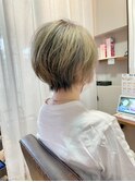 丸みショート/カーキベージュ