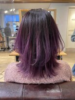 ヴァンクシー バイ ルナ(VANKCY by Luna)&nbsp;グレージュカラー ボブルフ 黒髪 ココアベージュ ロングヘア