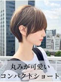 サイドバング　前髪なしショート　マッシュボブ　大場猛