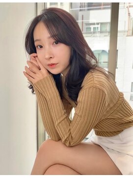 ノク(nok) レイヤースタイル_ショコラアッシュヘルシースタイルふんわり