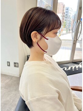 ジーニー 横浜(giinii) 大人可愛い20代30代40代マッシュショート　渋谷良太