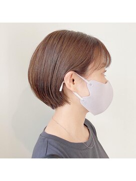 カサネ(KASANE) 【KASANE】丸みショートボブ