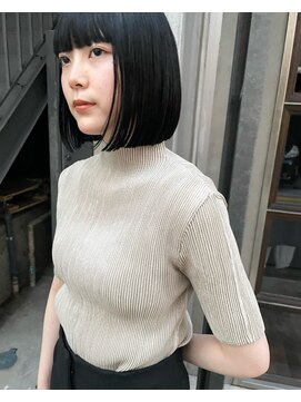 ビビト(bibito) bibito 前下がり内巻き60sボブ