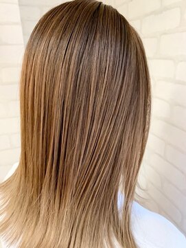 ロマンヤカタ ファース(ROMAN YAKATA fars) 髪質改善　ハイライト　グレージュ　＠田代7/29