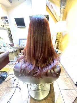 アックスピュア(axe pure) 秋のピンクレッドカラー