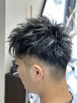 ダンク(DANK) グリーンメッシュショート