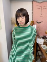 ミニボブ/ワイドバング/コンパクトボブ　渋谷