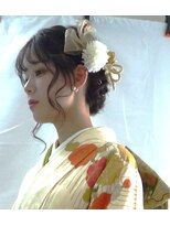 デザインヘアーピアジェ 八木店(DESIGN HAIR PIAGET) ☆2024ピアジェ成人式3☆着付・アップ・メイク振袖レンタル