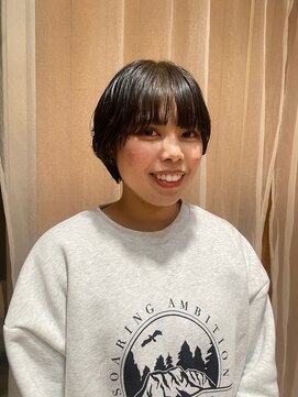 ジェノ(JENO by apish) ショートのニュアンスパーマ