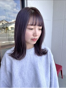 ハウリーヘアアンドスパ(HAURY hair&spa) シアラベンダーXロブ