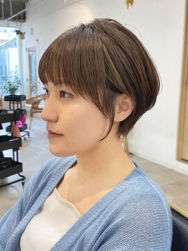 トト 船橋店(toto.) ☆ハイライトダブルシアーカラーカールセミディ姫カット［船橋]