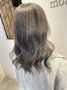 ラビスモア(Lovis moa) 切りっぱなしボブ/エアリーロング/ピンクブラウン/美髪のススメ