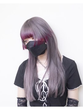 ルプラ ガーデン(le-pla garden) ラベンダー#ダブルカラー#スーパーロング #ケアブリーチ#豊橋